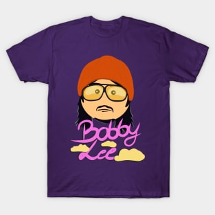 If Bobby Lee Was a South Park Character (Tigerbelly Blue) T-Shirt